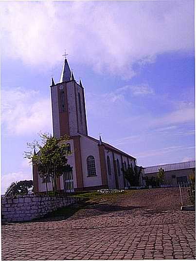 IGREJA-FOTO:GENOIR C LIMA  - LAGOA BONITA DO SUL - RS