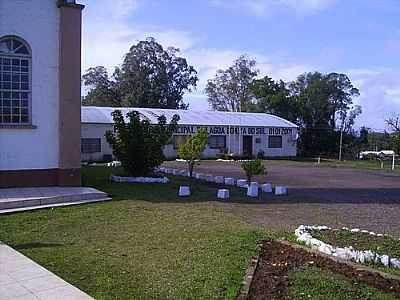 PREFEITURA MUNICIPAL-FOTO:GENOIR C LIMA  - LAGOA BONITA DO SUL - RS