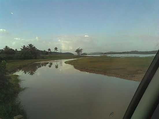 RIO EM LAMARO-FOTO:JOSE LUIZ MATIAS - LAMARO - BA