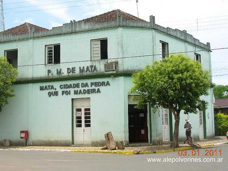 MATA-RS-PREFEITURA MUNICIPAL-FOTO:ALEPOLVORINES - MATA - RS