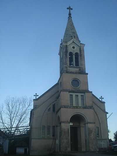 IGREJA DE SO JOS-FOTO:MERSON ZANONI  - MONTE ALVERNE - RS