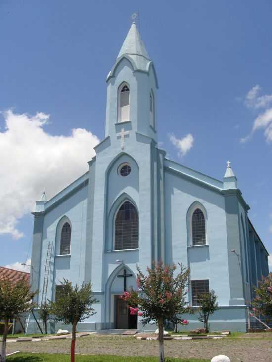 IGREJA MATRIZ DE MORUNGAVA, POR FELIX ADRIANO NERBAS MENDES - MORUNGAVA - RS