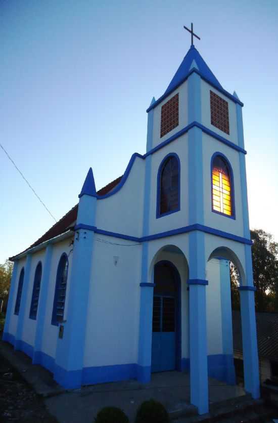 CAPELA NOSSA SENHORA APARECIDA VIRA MACHADO - MORUNGAVA, POR FELIX MENDES - MORUNGAVA - RS