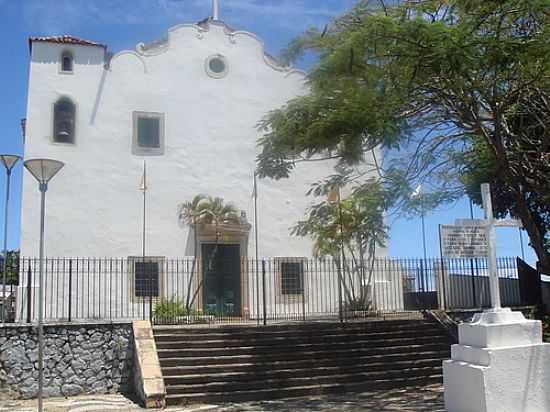 IGREJA DO POVOADO SANTO AMARO DO IPITANGA EM LAURO DE FREITAS-BA-FOTO:MARCELO S F - LAURO DE FREITAS - BA