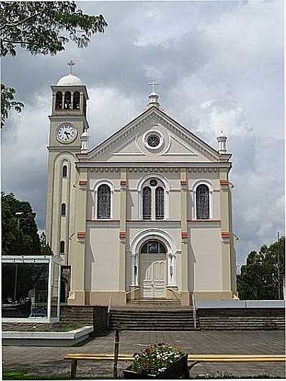 IGREJA SANTA CRUZ-FOTO:EUGANDOLFI  - NOVA MILANO - RS