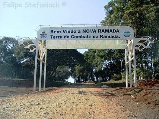 PRTICO DA CIDADE-FOTO:FELIPE STEFANIACK - NOVA RAMADA - RS