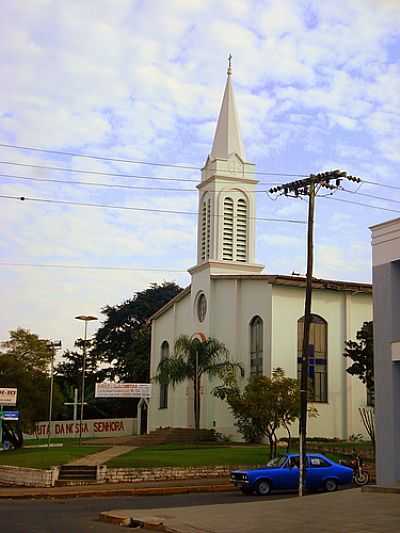 IGREJA CATLICA NO BAIRRO SO JORGE-FOTO:VILSON FLRES  - NOVO HAMBURGO - RS