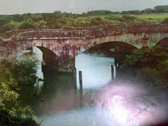 PALMARES DO SUL-RS-ANTIGA PONTE IMPERIAL-FOTO:ERICO RECHENMACHER - PALMARES DO SUL - RS