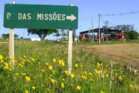 ENTRADA DE PALMEIRA DAS MISSES, POR JEAN PRADO - PALMEIRA DAS MISSES - RS