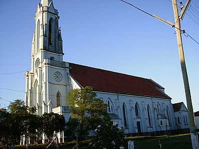 IGREJA NS DO ROSRIO POR PREUSS SOBRADO - PASSO DO SOBRADO - RS