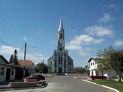 IGREJA NS DO ROSRIO POR PREUSS SOBRADO - PASSO DO SOBRADO - RS