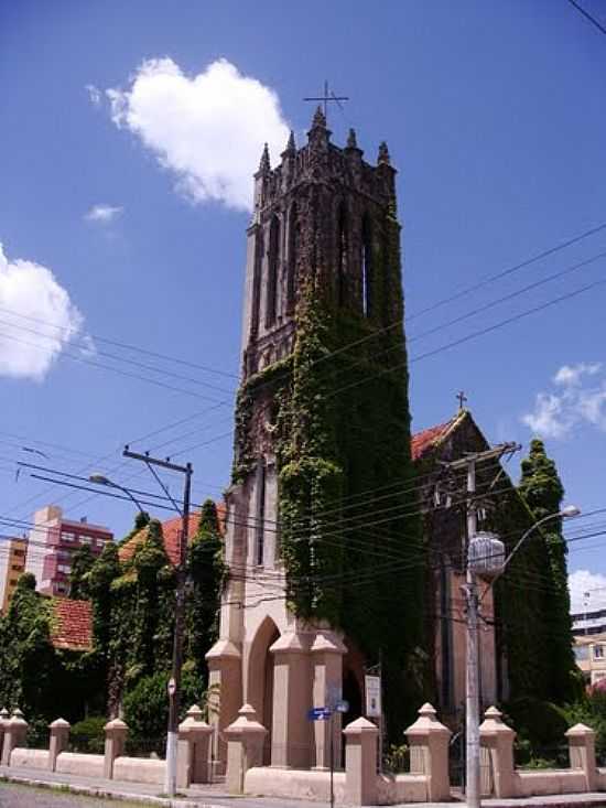 CATEDRAL DO REDENTOR,CONHECIDA COMO IGREJA CABELUDA-1892-EM PELOTAS-FOTO:CLAUDIA VILLAR - PELOTAS - RS