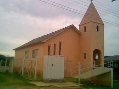 IGREJA DA VILA UNBU, POR MARCONDES CORREA DA SILVA - PINHEIRO MACHADO - RS