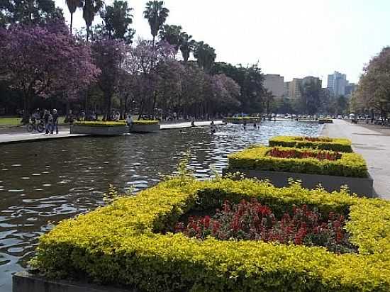 LAGO DO PARQUE FARROUPILHA EM PORTO ALEGRE-RS-FOTO:PAULO YUJI TAKARADA - PORTO ALEGRE - RS