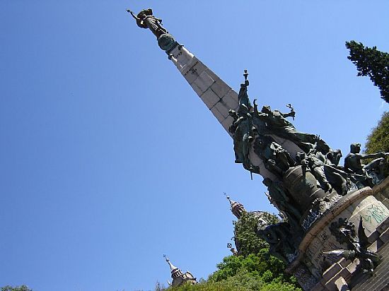 MONUMENTO JLIO DE CASTILHOS EM PORTO ALEGRE-RS-FOTO:CLEBER LIMA - PORTO ALEGRE - RS