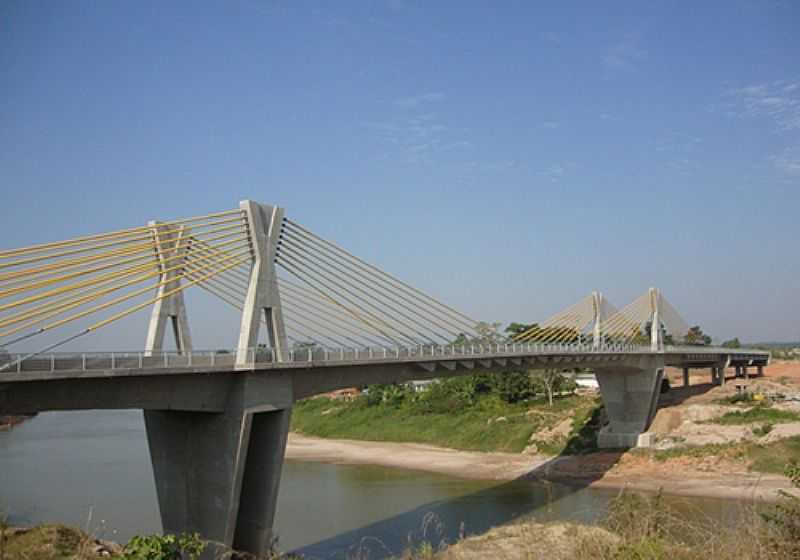 FEIJ-AC-PONTE SOBRE O RIO ENVIRA-FOTO:WWW.CCIDADE.COM.BR - FEIJ - AC