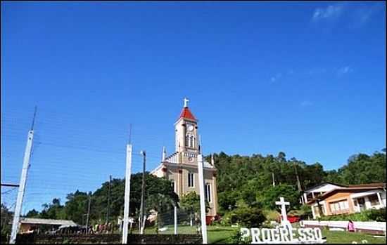 ENTRADA DA CIDADE DE PROGRESSO-FOTO:@NLIO BIANCO@ - PROGRESSO - RS