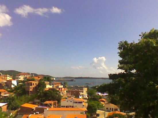 VISTA  FOTO FEITA DO ALTO DA MATRIZ, POR JURACI GOMES DE ALMEIDA ( BAIANNO) - MADRE DE DEUS - BA