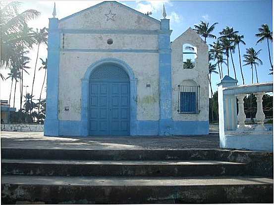 IGREJA DA PRAIA, POR MARISTELA SOUSA - MADRE DE DEUS - BA