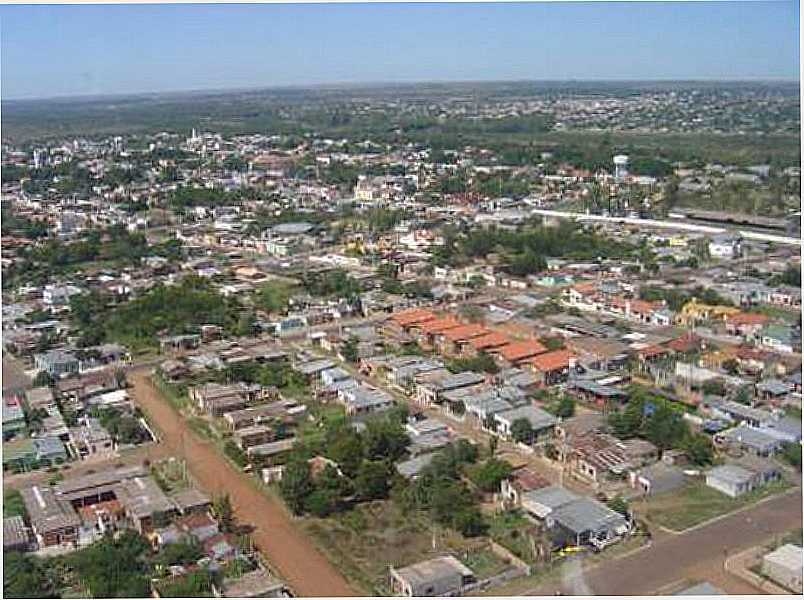 QUARA:
VISO AREA - FOTO PREFEITURA MUNICIPAL - QUARA - RS