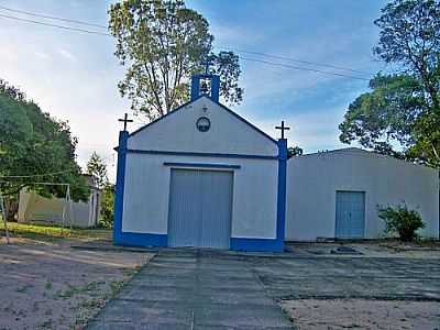 CAPELA DE SANTA LUZIA-FOTO:ROQUE OLIVEIRA  - QUITRIA - RS