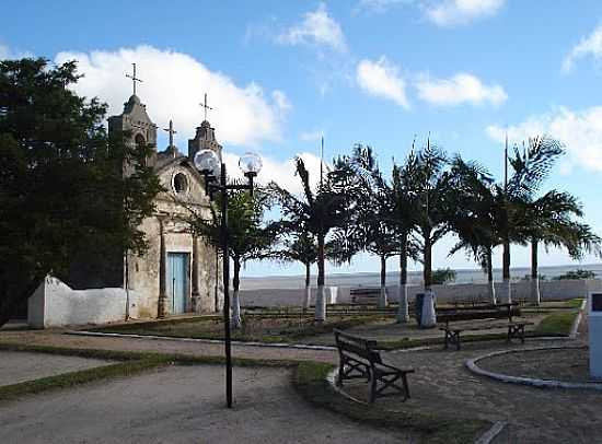 PRAA E A CATEDRAL DE SO PEDRO EM RIO GRANDE-RS - RIO GRANDE - RS