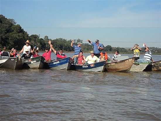 PASSEIO ECOLGICO NAVEGANDO COM O MEIO AMBIENTE  - ROQUE GONZALES - RS