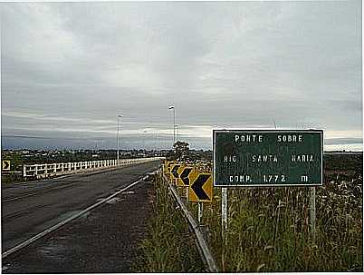 PONTE-FOTO:PCRAPAKI-TRAMANDA-R - ROSRIO DO SUL - RS