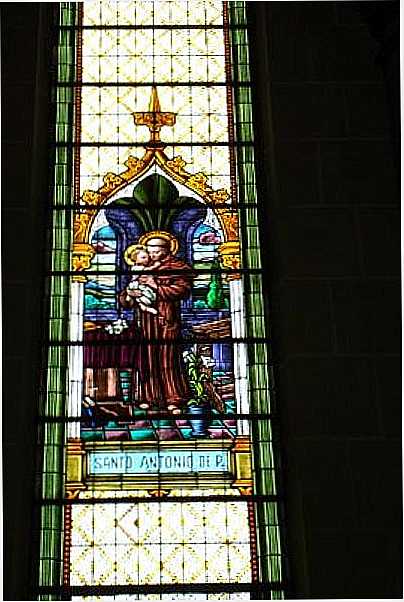 VITRAL-CATEDRAL S.JOO BATISTA-EUGENIOHANSEN - SANTA CRUZ DO SUL - RS