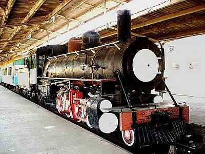 MUSEU FERROVIRIO-FOTO:GERSON GERLOFF - SANTA MARIA - RS