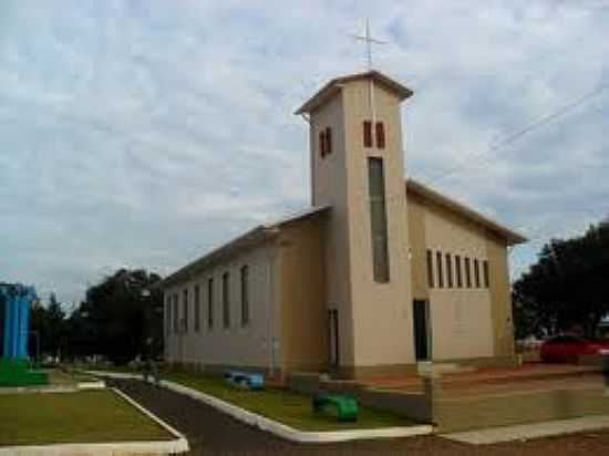 IGREJA LUTERANA DE SANTO ANTNIO DO PLANALTO-FOTO:LUTERANOS. - SANTO ANTNIO DO PLANALTO - RS