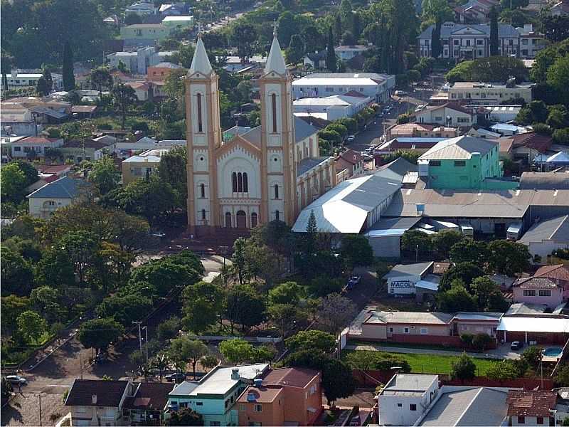 SANTO CRISTO-RS-VISTA DO CENTRO DA CIDADE-FOTO:LUANDERJ - SANTO CRISTO - RS