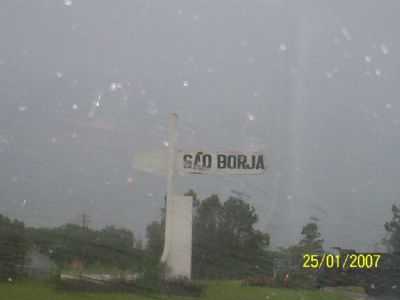 ENTRADA DA CIDADE, BAIRRO PIRAHI, POR LEONI FALCO MOREIRA - SO BORJA - RS