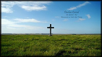 MONUMENTO AO NDIO SEP TIARAJU-FOTO:DARLAN CORRAL  - SO GABRIEL - RS