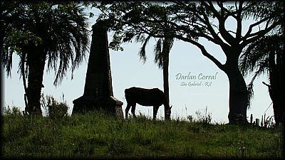 MONUMENTO  SEP TIARAJU-FOTO:DARLAN CORRAL  - SO GABRIEL - RS