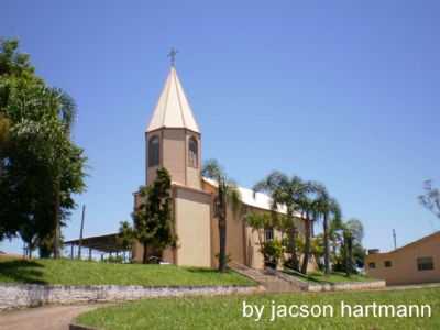 IGREJA LUTERANA, POR BY JACSON HARTMANN - SO JOS DO HORTNCIO - RS