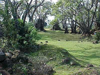 RUINAS JESUITAS-FOTO:SERNEIVA  - SO LOURENO DAS MISSES - RS