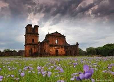 RUINAS-FOTO:GERMANO SCHR  - SO MIGUEL DAS MISSES - RS