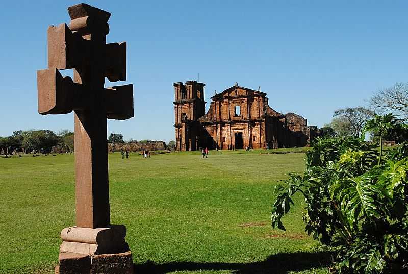 SO MIGUEL DAS MISSES-RS-ANTIGA CATEDRAL DE SO MIGUEL ARCANJO-FOTO:ZELIA WALTRICK - SO MIGUEL DAS MISSES - RS