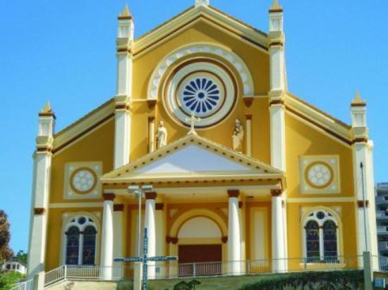 IGREJA MATRIZ DE SARANDI-RS, POR M DE FATIMA SALINO  - SARANDI - RS