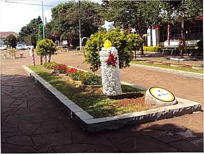 FLOREIRAS NA RUA JOO XXIII, POR SADY AFONSO JUNGES - SELBACH - RS