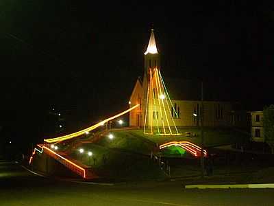 IGREJA NO NATAL-FOTO:ISMAEL STOLL  - SRIO - RS