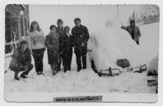 NEVE EM SERTO, POR IALMAR PIO SCHNEIDER - SERTO - RS