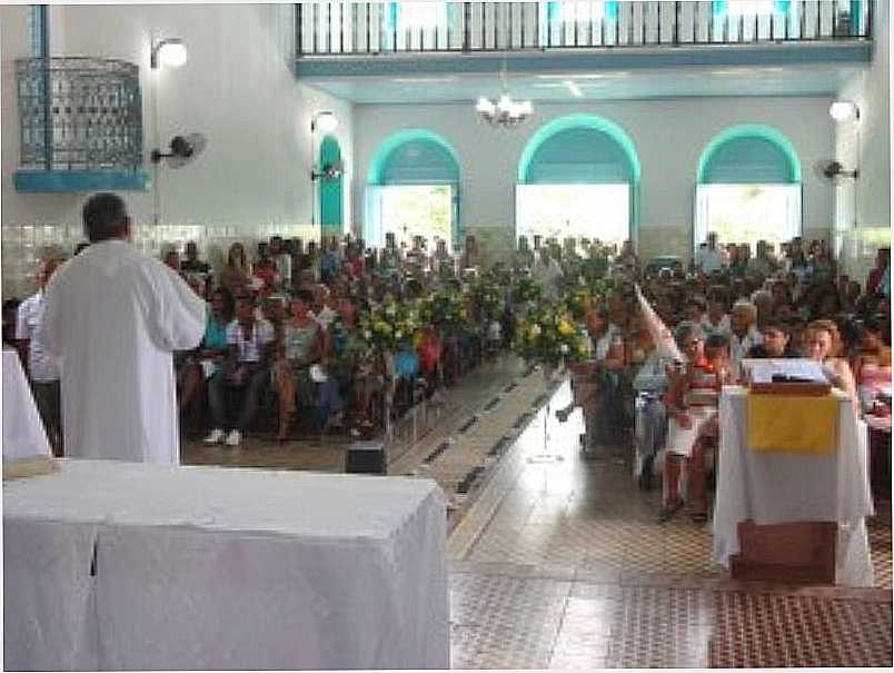 MARICOABO-BA-MISSA EM LOUVOR  SO JOS,PADROEIRO DA CIDADE-FOTO:VALENCA.BA.GOV.BR - MARICOABO - BA