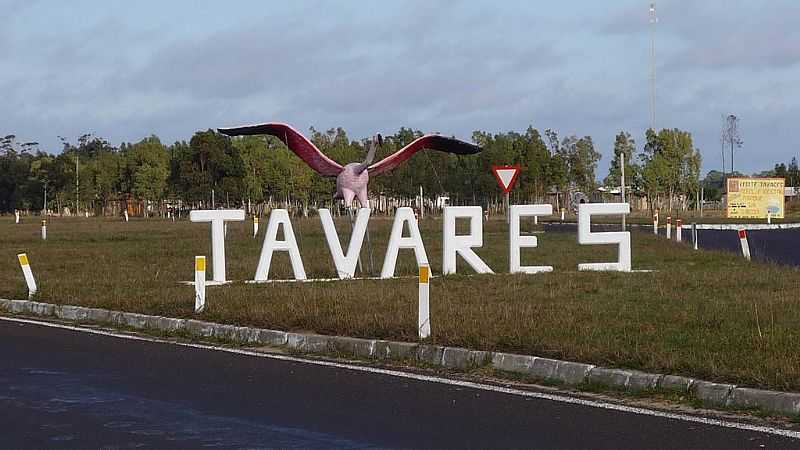 TAVARES-RS-TREVO DE ACESSO-FOTO:UBIRAJARA BUDDIN CRUZ - TAVARES - RS