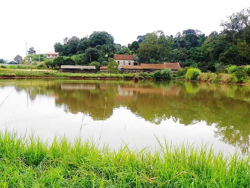 TRAVESSEIRO-RS-LAGO EM PROPRIEDADE RURAL-FOTO:VERNER GREGORY - TRAVESSEIRO - RS