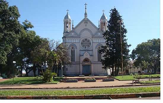 TRS DE MAIO-RS-IGREJA MATRIZ-FOTO:MOACIR ANTONIO DAL B - TRS DE MAIO - RS