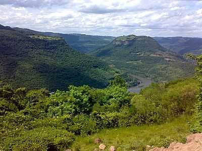 VISTA DO VALE DO RIO DAS ANTAS-FOTO:EDUARDO PINHEIRO DE   - TUIUTI - RS