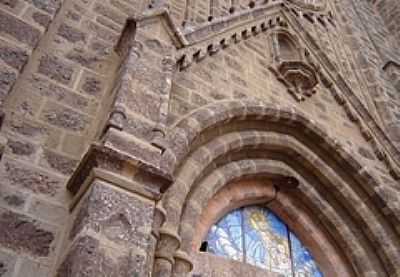 DETALHE DA IGREJA-FOTO:CLEBER LIMA - VACARIA - RS