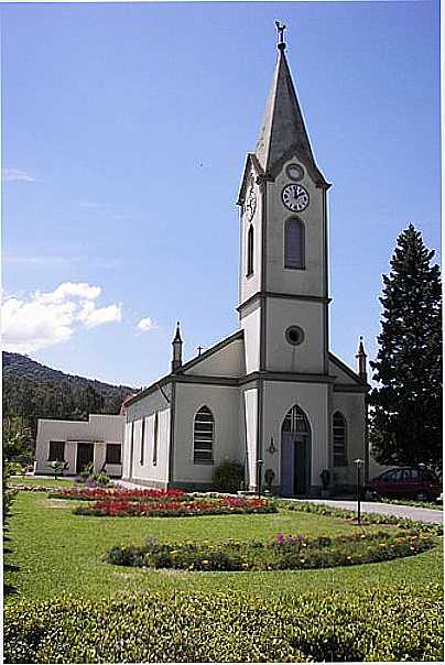 IGREJA LUTERANA-FOTO:ROTNEI FIEGENBAUM  - VALE DO SOL - RS